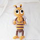 Пчелка. Мягкие игрушки. ToysAndToys. Ярмарка Мастеров.  Фото №4