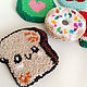 Подставки под кружки Еда Подставки под горячее. Подставка под горячее. ArtKnitDesign Свитера Уизли. Ярмарка Мастеров.  Фото №4