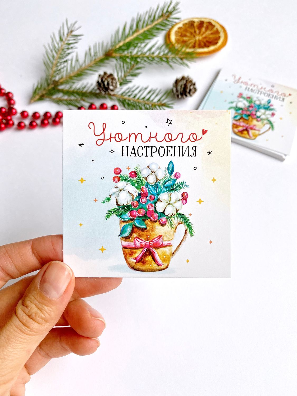 Чудесные новогодние открытки от бишкекской художницы