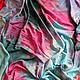 Парео яркие шелк батик tie dye ручной работы. Парео. Батик шелк текстиль (Лада Землянская). Ярмарка Мастеров.  Фото №6