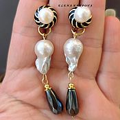 Украшения handmade. Livemaster - original item Pearl earrings.. Handmade.