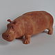 Заказать Бегемот. Мурашева Ирина (ceramicanimals). Ярмарка Мастеров. . Статуэтки Фото №3
