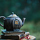 "Вечерняя хижина" Чайник заварочный из глины ручной работы. Чайники. LAMA - Красивая посуда. Ярмарка Мастеров.  Фото №4