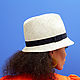 Шляпа из соломы СЦ-0736.106/06. Шляпы. Wolff-collection. Интернет-магазин Ярмарка Мастеров.  Фото №2