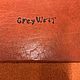 Чехол для ноутбука или планшета из натуральной кожи. Чехол. GreyWolf. Ярмарка Мастеров.  Фото №4