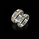 Обручальные кольца "Rockstud forever" из золота 585 пробы. Обручальные кольца. BUGAKOV jewelry. Ярмарка Мастеров.  Фото №4