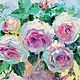 Oil painting on canvas Shabby roses. Shabby roses. Pictures. Painting gallery of Metsenatova Val. Online shopping on My Livemaster.  Фото №2