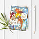 Order Set of postcards 'Warm frost'. Annet Loginova. Livemaster. . Cards Фото №3