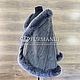 Exclusive cashmere cape 'Firebird' with Arctic fox fur. Ponchos. Olga Lavrenteva. Online shopping on My Livemaster.  Фото №2