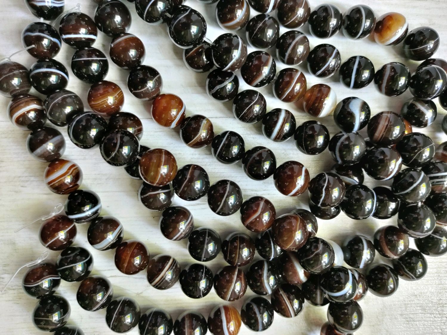 Агат Полосатый 14мм Сток купить в интернет-магазине Ярмарка Мастеров по ...