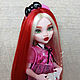 Кукла ООАК Monster High Дракулаура. Интерьерная кукла. Елена. Интернет-магазин Ярмарка Мастеров.  Фото №2