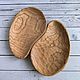 Тарелочки "камень" из дуба. Тарелки. DM_woodproduct. Ярмарка Мастеров.  Фото №7