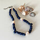 Order Necklace with lapis lazuli and pearls. Sonia Dov jewellery. Livemaster. . Necklace Фото №3