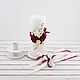 Candles Home 'Marsala'. Wedding Candles. Wedding accessories handmade. Online shopping on My Livemaster.  Фото №2