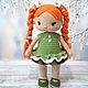  Кукла Даша. Амигуруми куклы и игрушки. Juliacrochettoys. Ярмарка Мастеров.  Фото №4