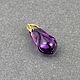 Золотой кулон с уругвайским аметистом 35,78 ct и цаворитами. Кулон. AMG. Ярмарка Мастеров.  Фото №5