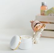 Косметика ручной работы handmade. Livemaster - original item Baby cream, for babies, under the diaper Chamomile white. Handmade.