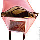 Дизайнерская кожаная сумка Pattern Rosebud. Классическая сумка. Patternsumki. Интернет-магазин Ярмарка Мастеров.  Фото №2
