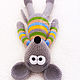 Master-class of crochet Toy Mouse. Knitting patterns. GALAtoys. My Livemaster. Фото №4
