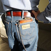 Men's leather belt 