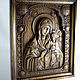 Carved icon 'Unfading color', solid ash, Icons, Orekhovo-Zuyevo,  Фото №1
