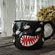 Tazas y tazas: Taza de miedo con muchos ojos, Mugs and cups, Barnaul,  Фото №1