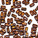 Чешские бусины Бриксы 3x6mm Opaque Yellow Picas CzechMates Bricks 50шт, Бусины, Екатеринбург,  Фото №1