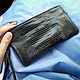 Clutch bag made from genuine leather lizard, Clutches, Moscow,  Фото №1