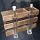 Botella de vidrio Esmeralda 200ml. Bottles. masterskaya-makashova. My Livemaster. Фото №6