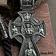 Шнурок гайтан и серебряный крест. Комплекты украшений. Silver.krd. Ярмарка Мастеров.  Фото №4