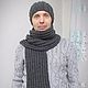 Men's knitted sweater. Mens sweaters. Авторское ателье Albina Alex. Online shopping on My Livemaster.  Фото №2