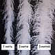 Ostrich feather boa 1.8 m white - 1 thread (SINGLE THREAD). Sewing accessories. Weakne - furniture and fabrics (weakne). Online shopping on My Livemaster.  Фото №2