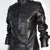 Одежда handmade. Livemaster - original item Leather Hussar uniform. Handmade.