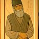 Заказать Святой Паисий Святогорец. Рукописная икона. Иконописная мастерская Хайрете. Ярмарка Мастеров. . Иконы Фото №3