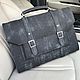 Men's briefcase 89406d business genuine leather, Men\'s bag, Vladimir,  Фото №1