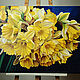 Painting 'Bouquet of yellow daffodils' oil on canvas 60h80cm. Pictures. vestnikova. Online shopping on My Livemaster.  Фото №2
