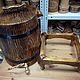 Jug on wooden legs. Cedar barrel for beverages. Utensils. SiberianBirchBark (lukoshko70). Online shopping on My Livemaster.  Фото №2