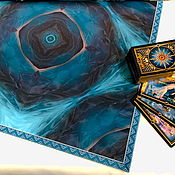 Фен-шуй и эзотерика handmade. Livemaster - original item Tarot tablecloth 50h50 cm.. Handmade.
