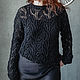 Джемпер женский в стиле Brunello Cucinelli. Джемперы. VALENTINA. Ярмарка Мастеров.  Фото №5