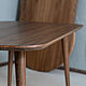 Обеденный овальный стол из массива бука на конических ножках. Столы. WFN Furniture - Столы на заказ. Ярмарка Мастеров.  Фото №5