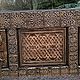 Кровать из дерева с резьбой. Новогодняя). Кровати. Мастерская Громобоевых. Мебель. Ярмарка Мастеров.  Фото №6