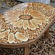 La mesa de madera y de la resina de epoxy, Tables, Budennovsk,  Фото №1