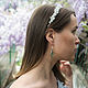 Wedding headband bridesmaid dresses with transparent beads. Bridal Tiara. Missberry.me. Online shopping on My Livemaster.  Фото №2