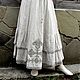 Boho linen long skirt with embroidery Posadskaya. Skirts. CreativChik by Anna Krapivina (Creativchik). Online shopping on My Livemaster.  Фото №2