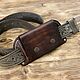 Кожаный кошелек на ремень "Jones" (арт. 047-7), Кошельки, Колпашево,  Фото №1