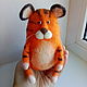 felt toy: Tiger, Felted Toy, Ufa,  Фото №1