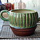  A large mug of cactus in a pot. Mugs and cups. alisbelldoll (alisbell). My Livemaster. Фото №4