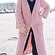 Пальто вязаное Жемчужное. Пальто. Марина (Lovebutik). Интернет-магазин Ярмарка Мастеров.  Фото №2