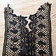 Order Collection Noire: antique lace insert dress. Godsend vintage. Livemaster. . Vintage textiles Фото №3