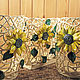 Order Wicker vase 'Sunflower'. Cylinder. Height 25 cm. Elena Zaychenko - Lenzay Ceramics. Livemaster. . Vases Фото №3